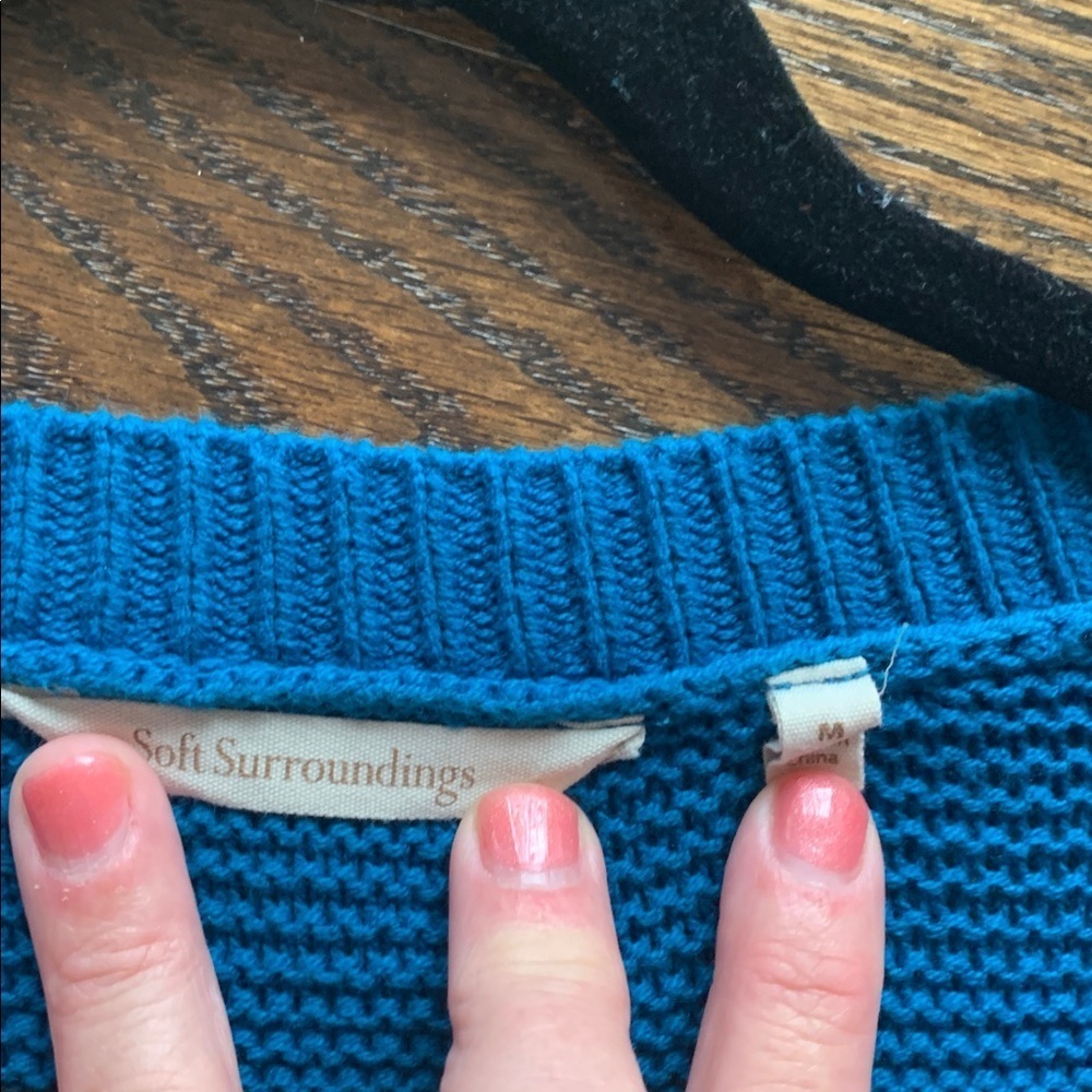 M Soft Surroundings sweater​ - Picture 8 of 9